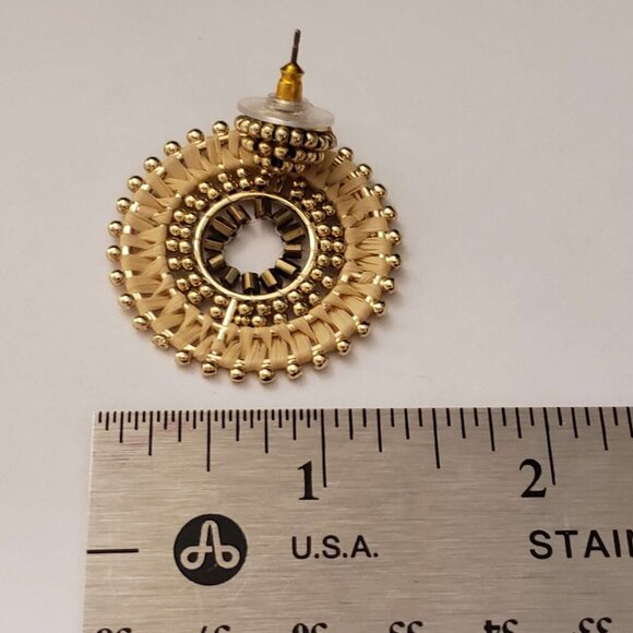 J. Crew Factory Rattan Earrings - Picture 4 of 4